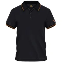 FORSBERG Marcoson Poloshirt / schwarz/bronze / S