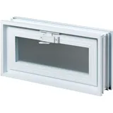 Fuchs Design Lüftungsfenster 2-flügelig 48,4 cm x 24 cm weiß