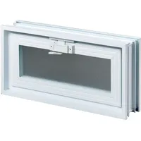 Fuchs Design Lüftungsfenster 2-flügelig 48,4 cm x 24 cm weiß
