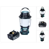 Makita DMR 056 F1 Akku Radio 18 V FM DAB+ mit Laterne 360° Taschenlampe IP65 Baustellenradio