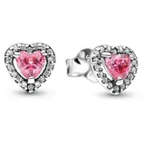 Pandora Ohrstecker Timeless Rosa Silber 298427C02