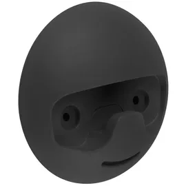 Emuca Napier Wandaufhänger, Schwarz, Kunststoff - Emuca