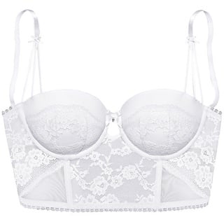 LASCANA Corsage Damen weiß Gr.85 Cup C