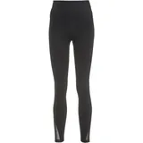 Nike ONE DRI-FIT Tights Damen in black-white, Größe XS - schwarz