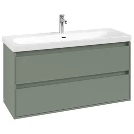 Villeroy & Boch Waschtischunterschrank 2 Auszüge 117,2 x 59,6 x 43,9 cm Soft Green
