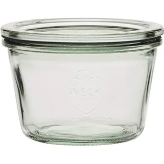 Weck Einkochgläser 250ml 3 Stk Rundrand Sturzform Ein gläser Dessertgläser, - Weck