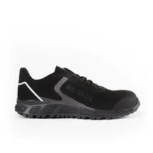 NO RISK Sicherheitshalbschuhe S3 "BLACK Panther - 41 - schwarz