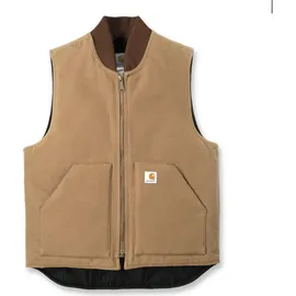 CARHARTT V01 Insulated Rib Collar Vest 106676 braun L