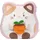 NICI Kuscheltier Katze Angy 33 cm Weiß
