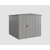 EcoStar Gerätehaus Elegant-S Typ 2 graualuminium 1 flg 258,8 x 247,7 cm