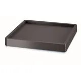 Prosperplast Pflanzenroller quadratisch 29,2 x 29,2 x 5,7 cm grau