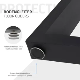 ECD Germany Tischbein 60 x 72 cm