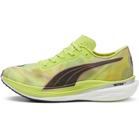 Puma Deviate Nitro Elite 2 Psychedelic Rush Wettkampfschuh Herren Limette, Schwarz, Größe 43