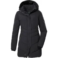 G.I.G.A. DX Damen Steppparka/Funktionsparka mit abzippbarer Kapuze GW 60 WMN QLTD PRK, schwarz 42 43530-000