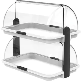 BIESSE L 170/01 Käse- und Brotkasten, plastik, weiß, 38x26x35.5