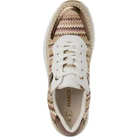 Marco Tozzi Sneaker Damen Weite E Beige 39