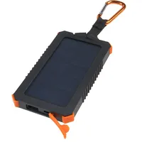 Xtorm Solar Ladegerät 5000 Solarladegerät für den Außenbereich mit Power-Akku und LED-Taschenlampe,