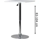 AMSTYLE Bartisch Altona, weiss