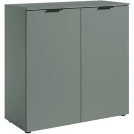 HBZ Linz Kommode 90 x 90 x 40 cm Salbeigrün