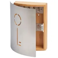 Zeller Present Schlüsselkasten Schlüssel Bambus/edelstahl
