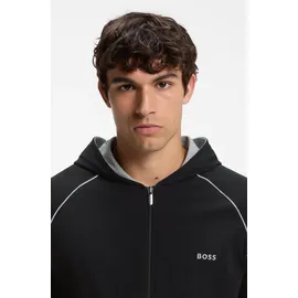 Boss Mix&Match Jacket H Kapuzensweatjacke Herren Schwarz L