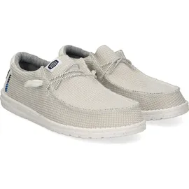 HEYDUDE Wally Sport Mesh Herren Weiß 40