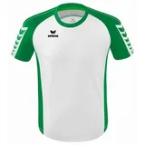 Erima Six Wings Trikot weiß/smaragd M