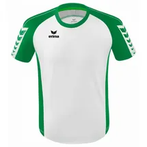 Erima Six Wings Trikot weiß/smaragd M