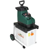 Gardebruk Leisehäcksler 3100W mit Sammelbeutel 60L