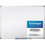 Floordirekt Office Marshal Whiteboard Office Marshal Profi Lackierte Oberfläche 60 x 90 cm