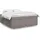 vidaXL Boxspringbett 180 x 200 cm Taupe