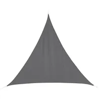 Paris Prix jja 117749 Curacao Voile Sonnensegel Polyester Grau