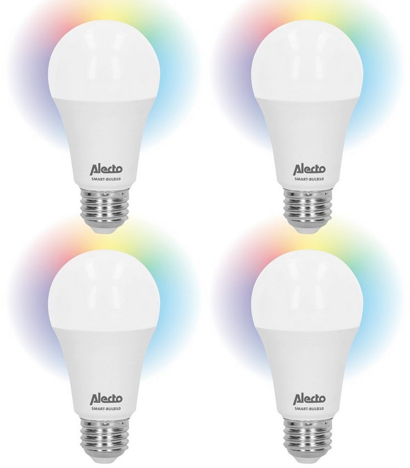 Preisvergleich Produktbild Alecto SMART-BULB10 4-PACK Smarte Lampe