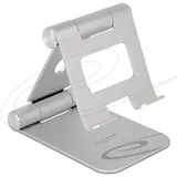 DeLock Tablet Standhalterung verstellbar für Tablets Aluminium Silber