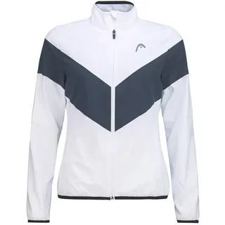 Head Trainingsjacke Tennis Club (modern, sportlich) weiss/navyblau Mädchen