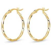 FAVS Creolen 88578163 Gelbgold 375