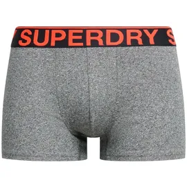 Superdry Herren 3er Pack Boxershorts Marke orange, grau, schwarz (XXL), Heimtextilien, Baumwolle