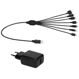 egogear 7in1 Ladekabel Schwarz Nintendo Switch
