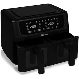 Zeegma Knapper Dual Heißluftfritteuse 1700 W schwarz