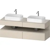 Duravit Waschtischunterschrank wandhängend „Qatego“ 160 × 60 × 55 cm