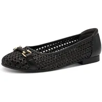 TAMARIS Ballerina Damen Elegant schwarz,EU 38