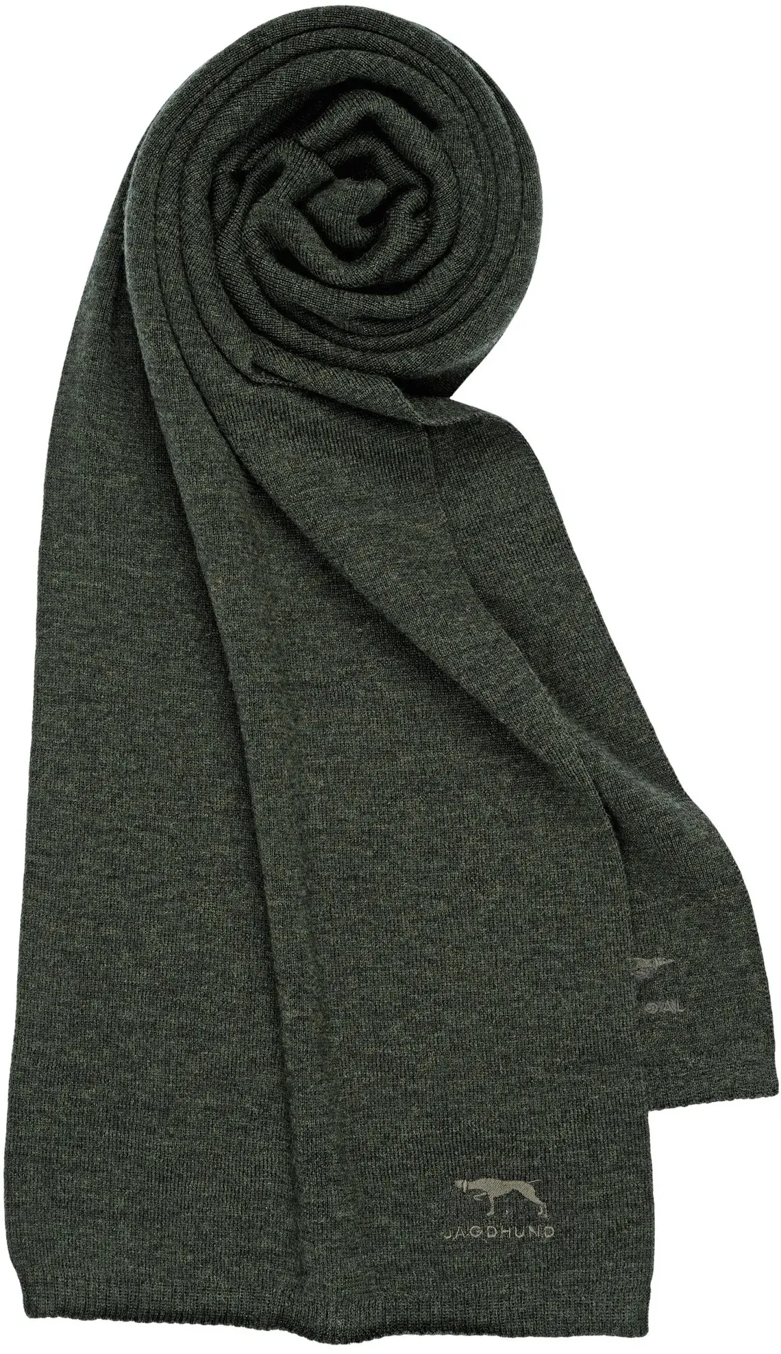 Jagdhund Strickschal Merino Steinbrunn, oliv