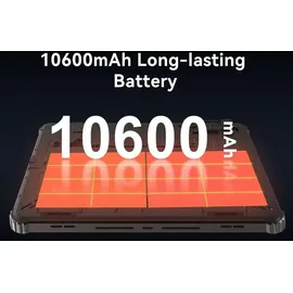 Cubot Tab KingKong 10,1" LTE (2023) 8 GB RAM 256 GB Schwarz