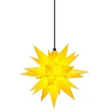 Herrnhuter Stern für Außen, A4 Gelb 40 cm