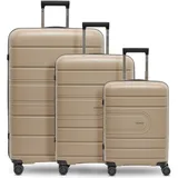 Redolz Essentials 11 Koffer-Set 3-tlg. beige