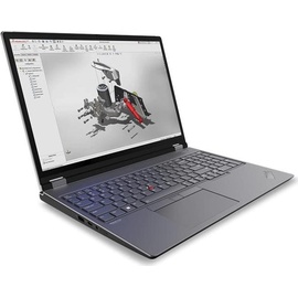 Lenovo ThinkPad P16 G2, Storm Grey, Core i9-13980HX, 64GB RAM, 1TB SSD, RTX 3500 Ada Generation, DE (21FA0045GE)