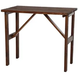 Fun Star Tessin Stehtisch 125 x 79 x 108 cm Braun