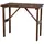 Fun Star Tessin Stehtisch 125 x 79 x 108 cm Braun