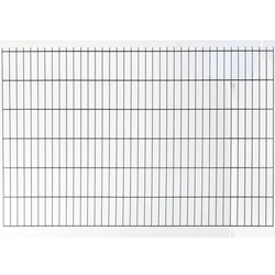 FLORAWORLD Doppelstabmatte, HxL: 83 x 201 cm, Stahl, anthrazit - grau