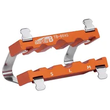 Super B SuperB Schraubstockeinsatz TB-8645, orange, 18810561